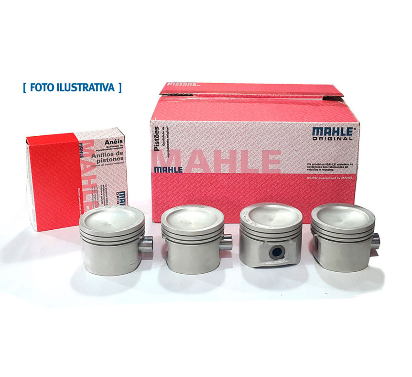 PISTON VOLKSWAGEN PISTON C/AROS STD GOL 1.0 POWER GOLF POLO MAHLE 