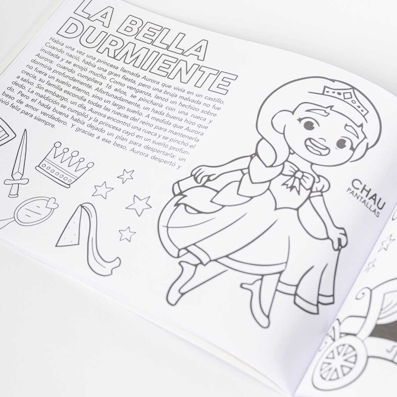 Cuentos Clásicos con stickers Chau Pantalla Cuentos Clásicos con stickers Chau Pantalla