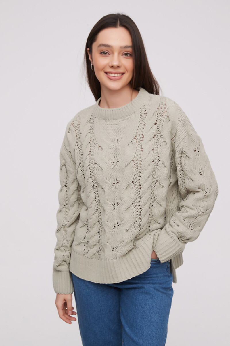 Sweater Petz - Verde Palido 