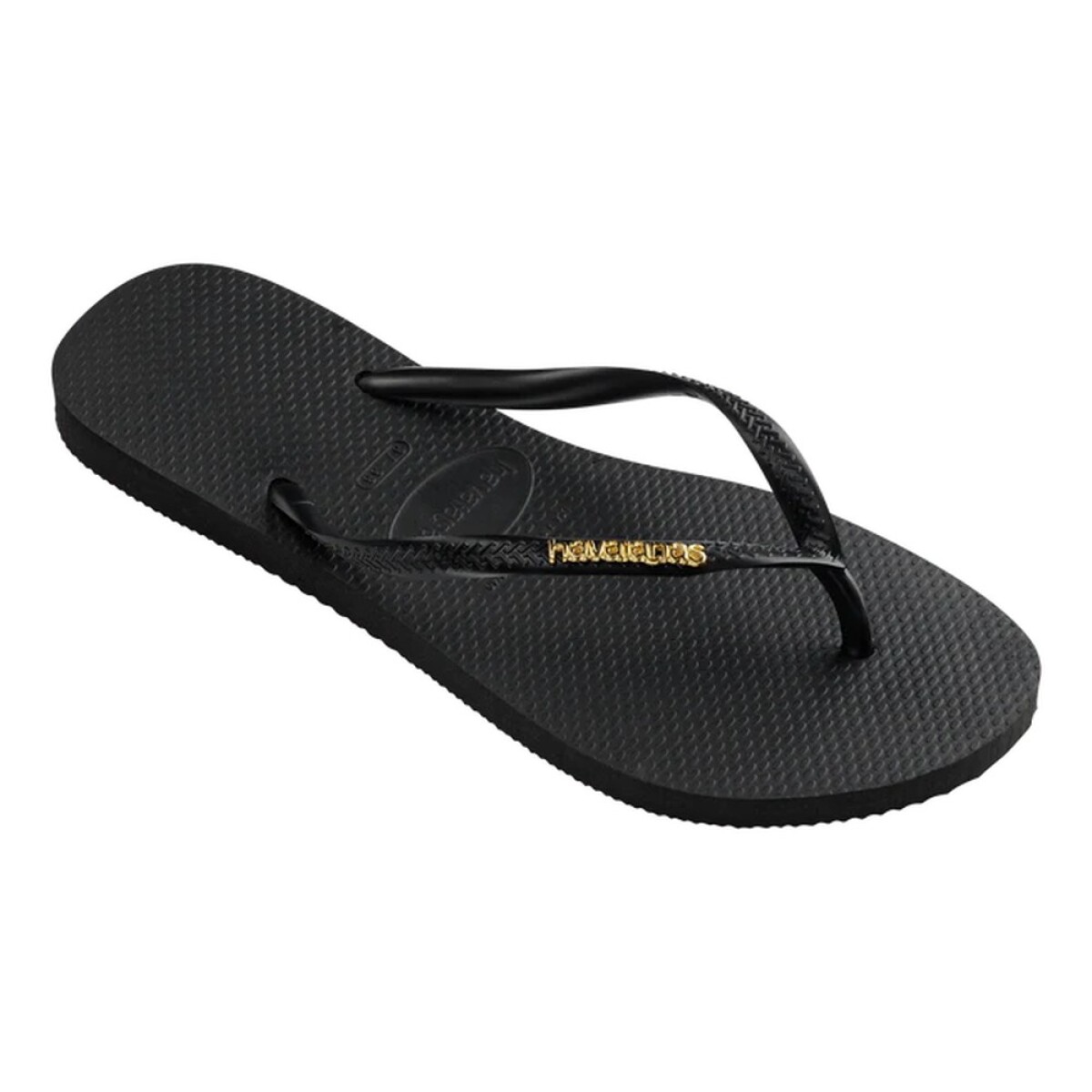 Sandalias Havaianas Slim Logo Metallic Mujer 