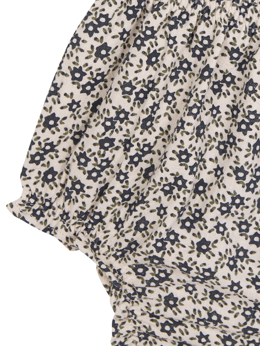 Bombacho Florecitas Blanco Roto