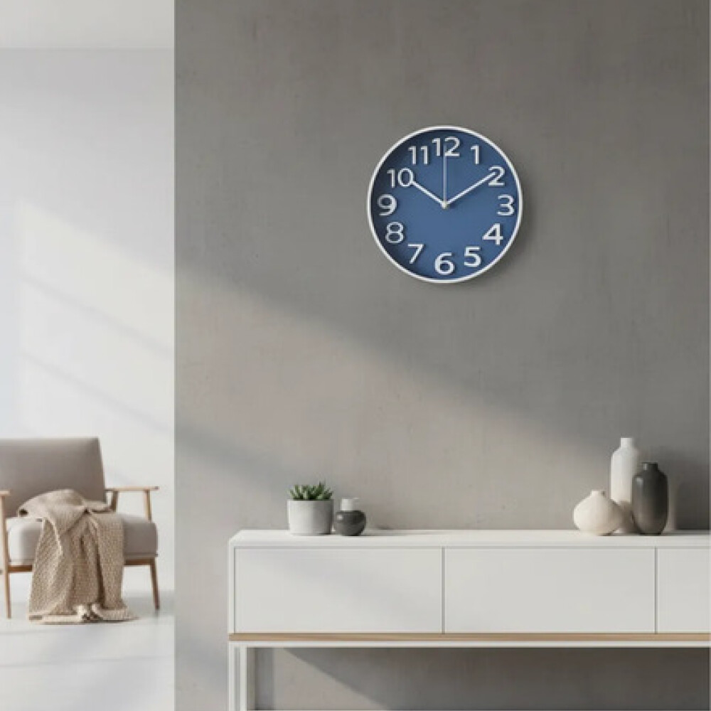 Reloj de pared en varios colores 30 cm Reloj de pared en varios colores 30 cm