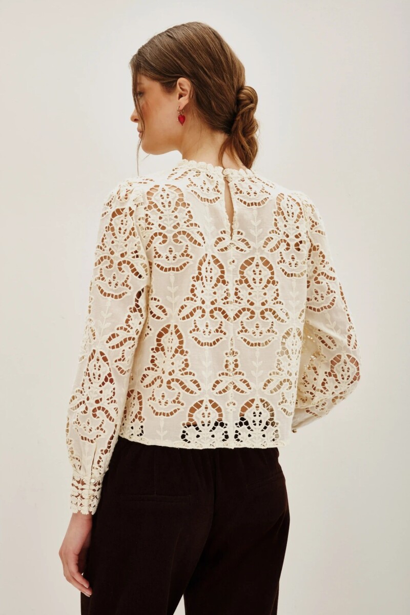 Camisa Laces Cala Crudo