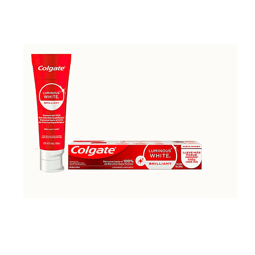 COLGATE CR.DENTAL LUMINOUS WHITE UNID. X