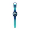 Reloj Swatch SB01N700 Essentially Confident de Silicona Azul