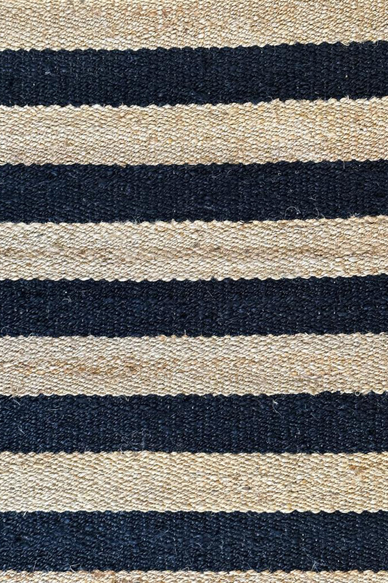 Agra ALFOMBRA AGRA JUTE 160X230 NATURAL BLACK