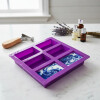 Molde Silicona 6 divisiones 23.2x21x2.7 cms Molde Silicona 6 divisiones 23.2x21x2.7 cms