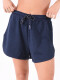 SHORT BÁSICO TERRY AZUL OSCURO