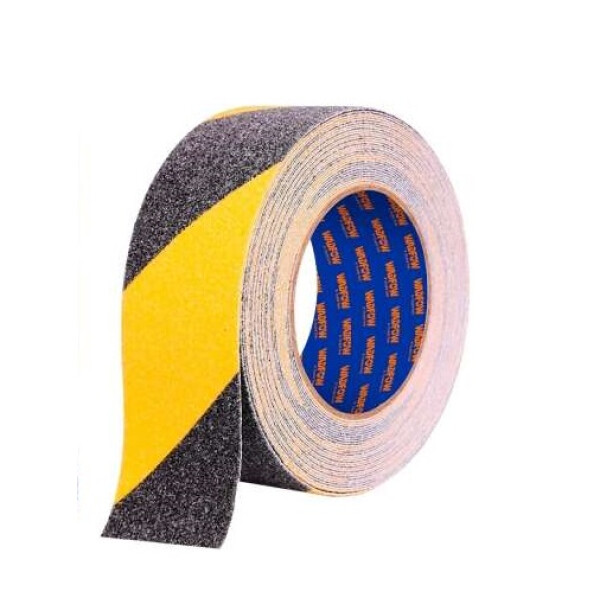 CINTA WARNING ANTI DESLIZANTE AMARILLA NEGRA 5MT X 50MM WADFOW WVA3560 CINTA WARNING ANTI DESLIZANTE AMARILLA NEGRA 5MT X 50MM WADFOW WVA3560