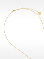 Collar Con Medalla - Plata De Ley 925 dorado