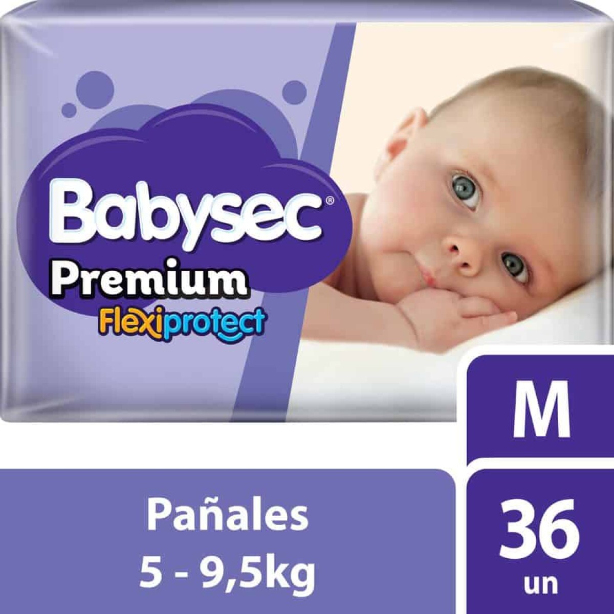 Pañales Babysec Premium M X 34 