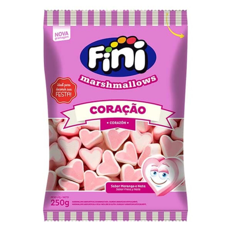 Marshmallow Fini 250 Grs corazon