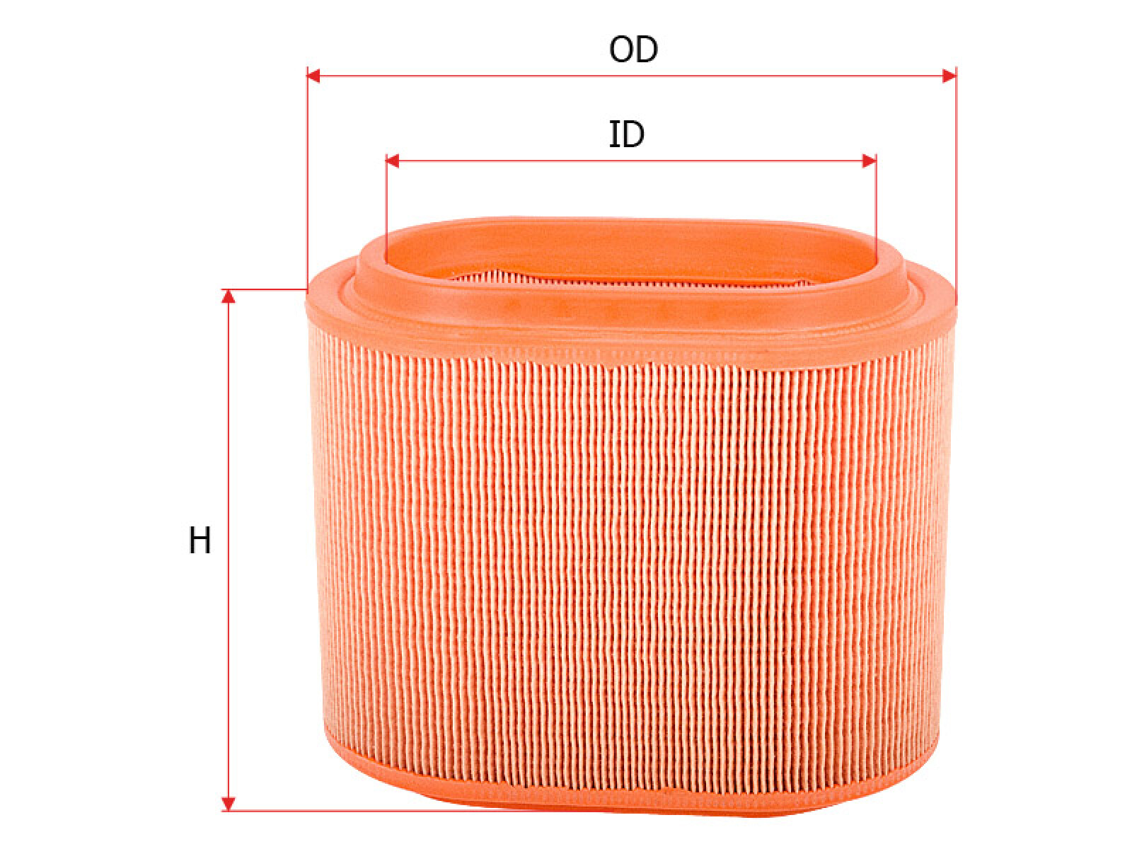 FILTRO AIRE HYUNDAI H1 /2005 2.5 D4B 281304A001 NAKAMURA 