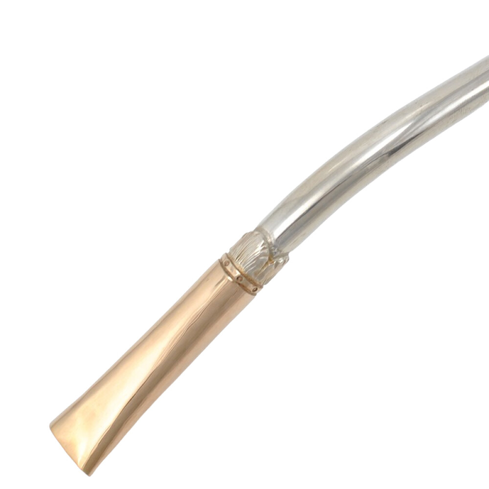 Bombilla plata y oro, gruesa boquilla especial Bombilla plata y oro, gruesa boquilla especial