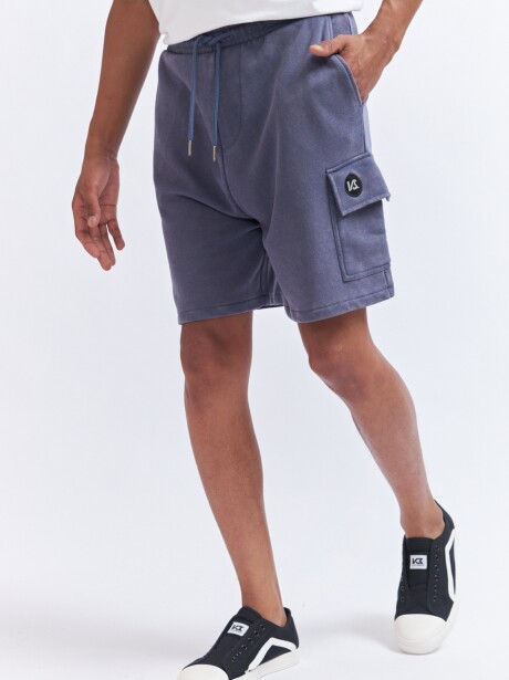 SHORT CALCUTA AZUL