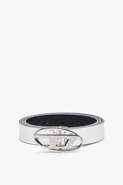 CINTURÓN OVAL D Plata