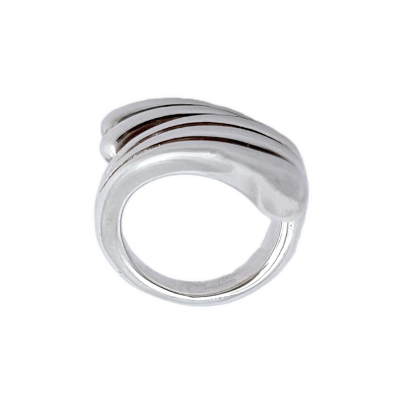 Anillo Ala-Plata 925 Inflada-Sin Piedra-AN3030 sinpiedra