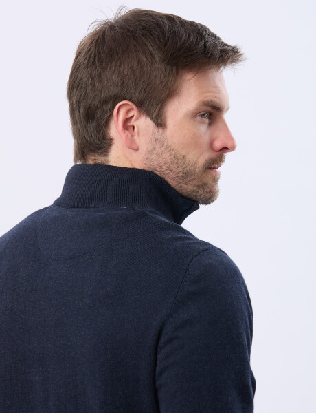 BUZO TEJIDO DE ALGODON Azul