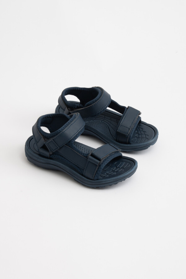 Sandalia combinada Azul