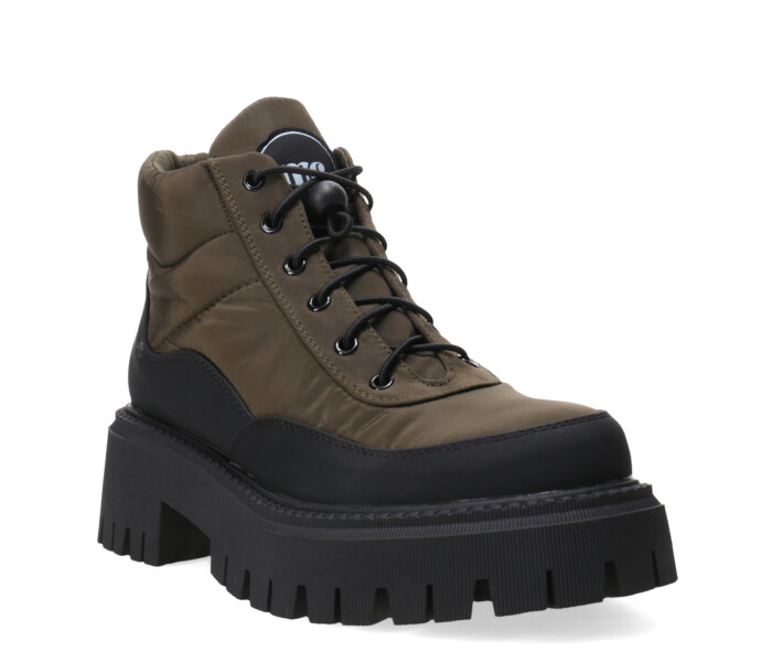 Botas de Mujer Miss Carol NANTU acordonada Verde