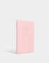 Anotadores Cuadernos y Memos Texturada Cuaderno A5 Flower Dreams - Rosa Claro