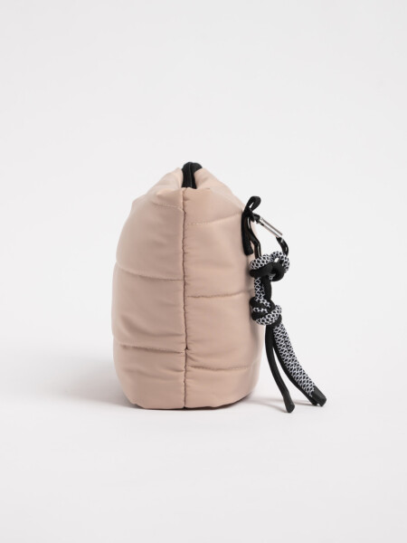 Necessaire capitoneado Beige