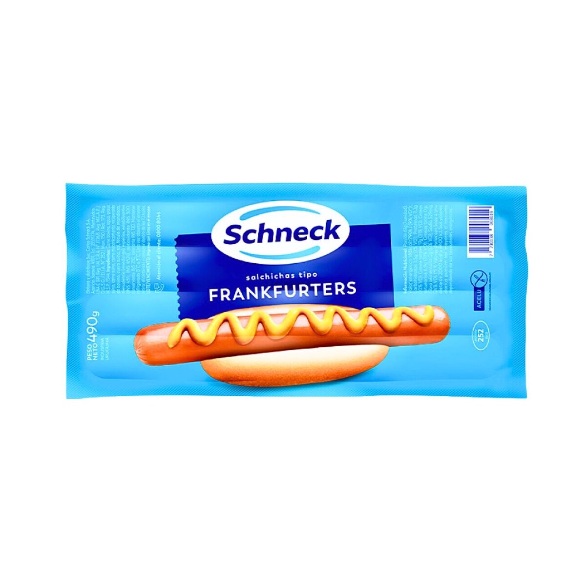 Frankfurters Panchos Largos Schneck - 8 ud. 