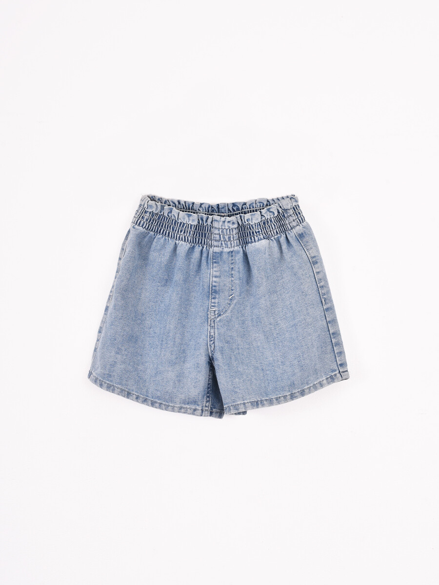 SHORT JUANA - AZUL CLARO 