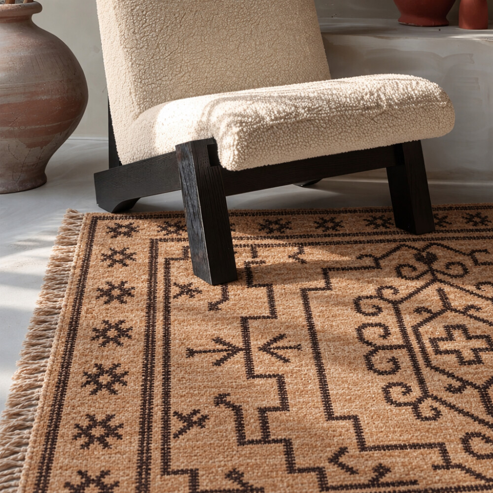 ALFOMBRA SOMA YUTE NATURAL-BEIGE YUTE
