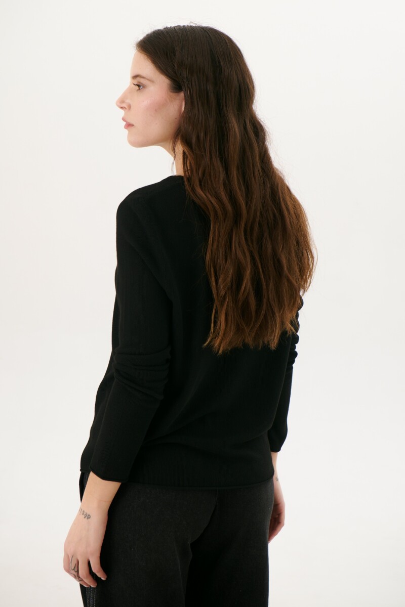 SWEATER CRISTAL NEGRO