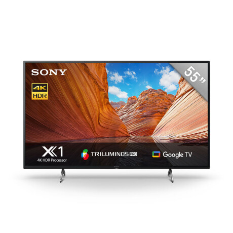 TV 55" | X80J | 4K Ultra HD | Alto rango dinámico (HDR) | Smart TV (Google TV) BLACK