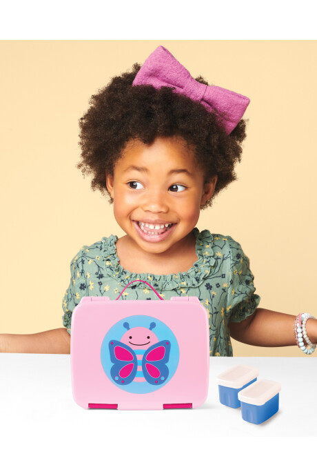 Lonchera caja bento, diseño mariposa Lonchera caja bento, diseño mariposa