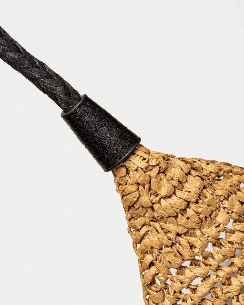 Bolso de playa Straw en raffia Marron