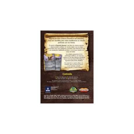 Sword & Sorcery Crónicas Antiguas - Set De Complementos - Mascotas Caóticas (Expansión)[Español] Sword & Sorcery Crónicas Antiguas - Set De Complementos - Mascotas Caóticas (Expansión)[Español]