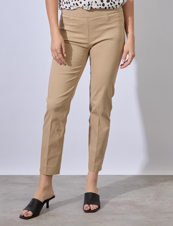 Pantalon Recto Modelador BEIGE