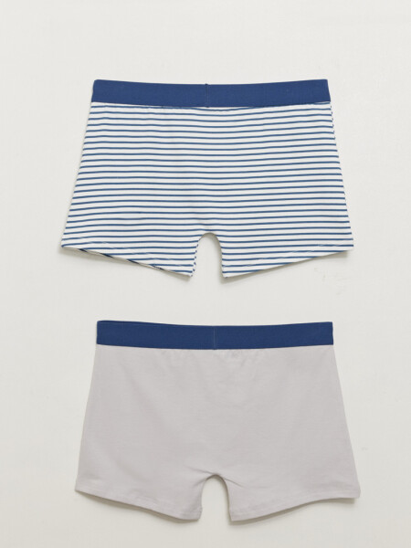 Pack x2 boxer Rayas Negro Y Blanco