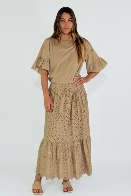 POLLERA CAMOGLI Camel