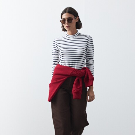 POLERA SAMUEL Azul Marino