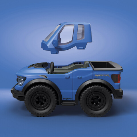 Camioneta F-150 Raptor Ford Playmobil 26 Piezas U