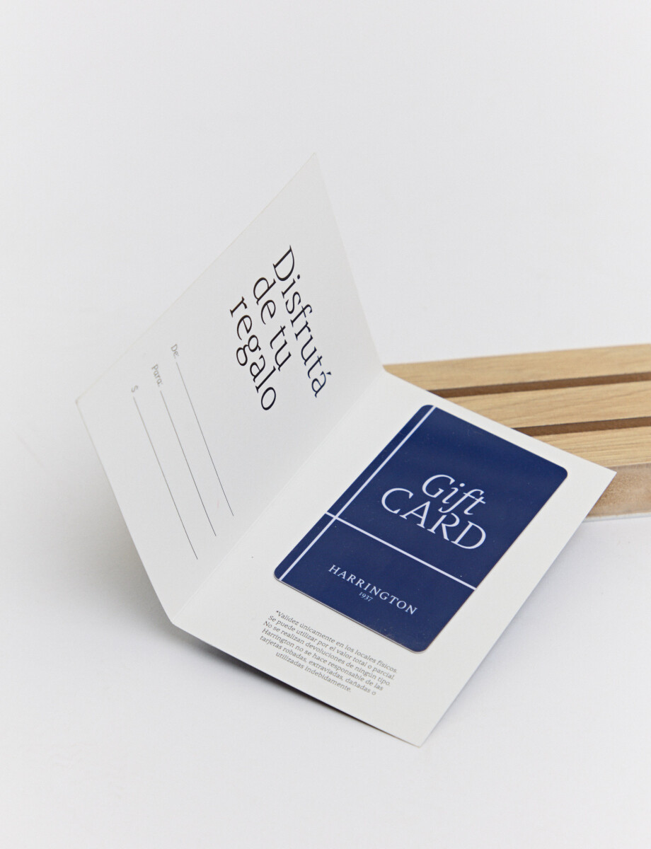 999140 GIFT CARD WEB Azul