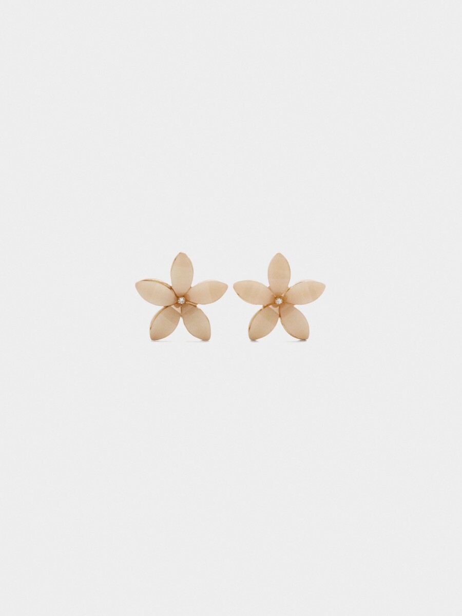 Pendiente Mare beige