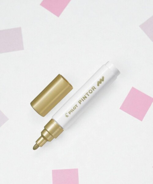 Marcador pilot mm punta 1.4 mm. Oro Marcador pilot mm punta 1.4 mm. Oro