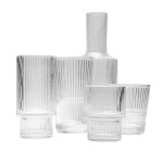 SET X6 VASO 400ML RAYAS RELIEVE JADE SET X6 VASO 400ML RAYAS RELIEVE JADE