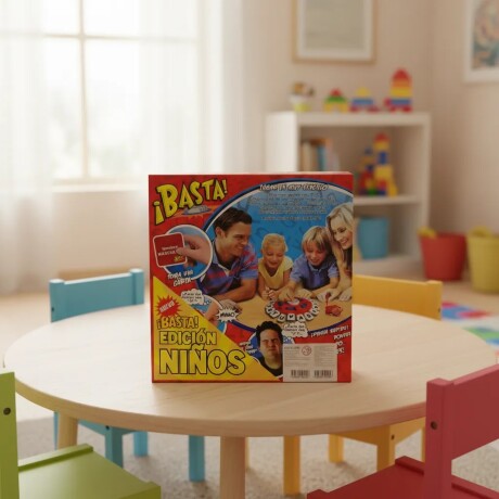 Juego De Mesa Basta En Español Edicion Niños Con 2 Mazos 001