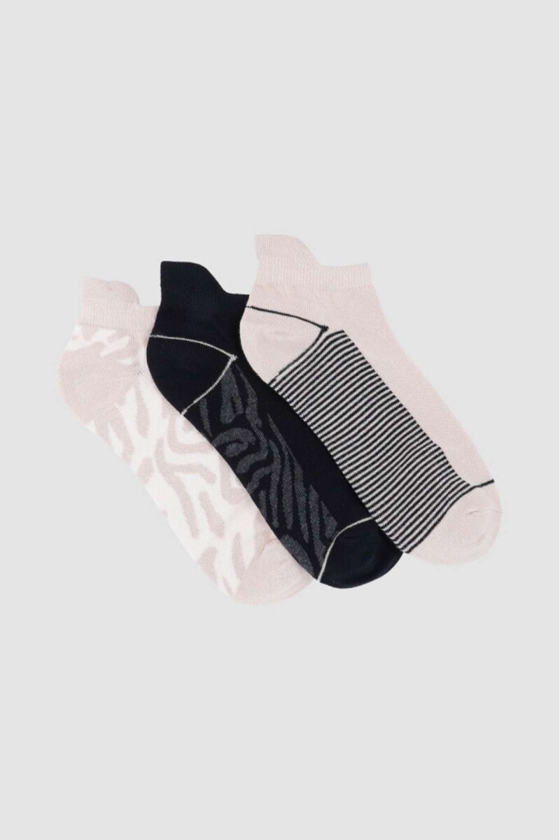 Pack x3 deportiva microfibra con diseño - Variante 28 