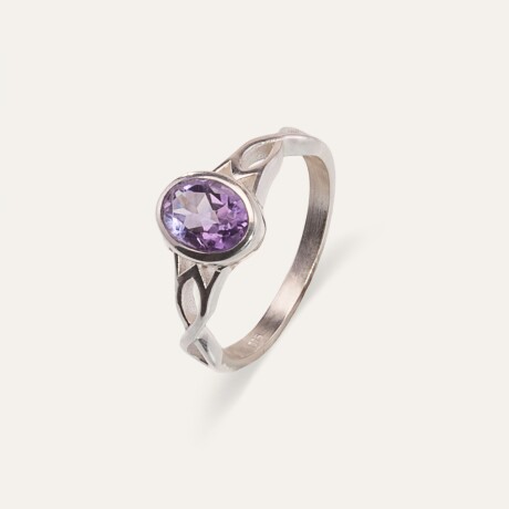 Anillo Valerie Amatista - Plata 925 Anillo Valerie Amatista - Plata 925