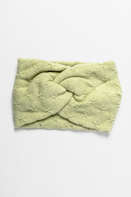 Vincha Tejida Verde