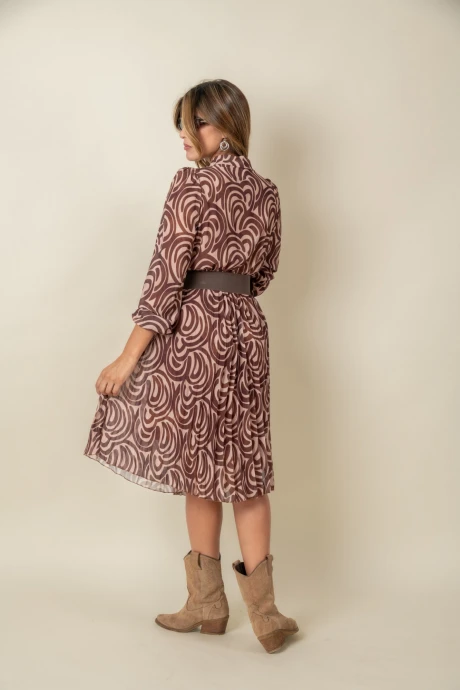 VESTIDO PALMERA OASIS Tostado
