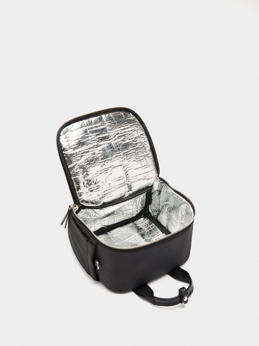 Bolsa Porta-Alimentos De Nylon negro