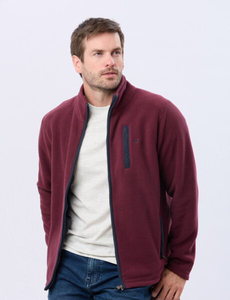 CAMPERA POLAR DE ABRIGO Bordo